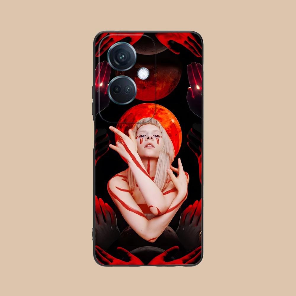 Aurora Aksnes Matte TPU Mobile Phone Case for OPPO Find X9 X8 X7 X6 X5 X3 X2 Plus s Pro Ultra Lite Colorful Printing Cover