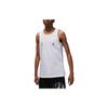 Jordan Tank Tops Men's White Crew Neck Thin Straight Fit DX9606-100
