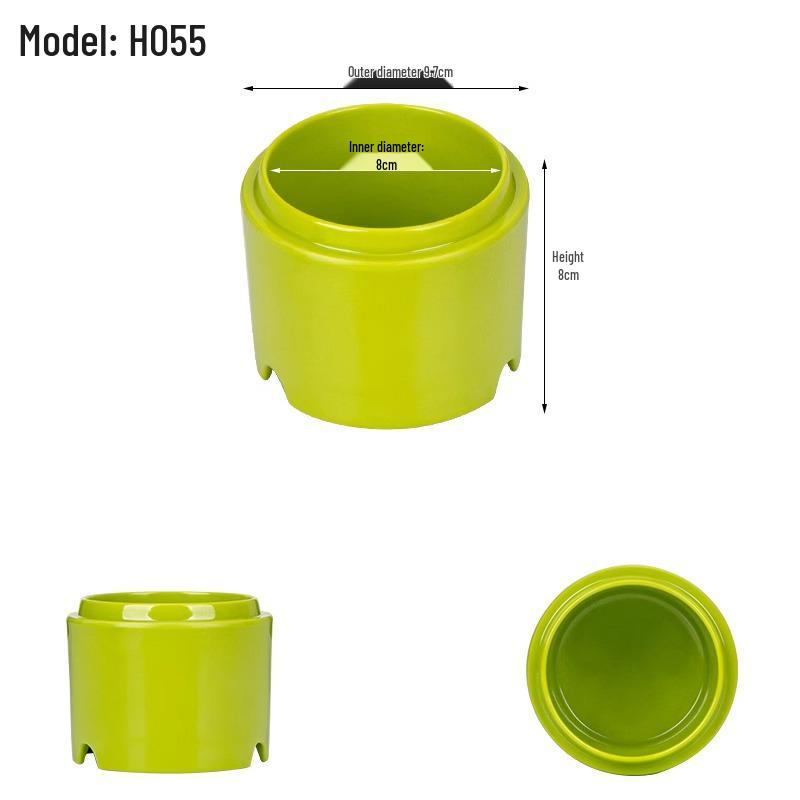 Rotating Melamine Hot Pot Side Dish Bowl for Skewer Self-Service Restaurants - Stackable and Creative Design
