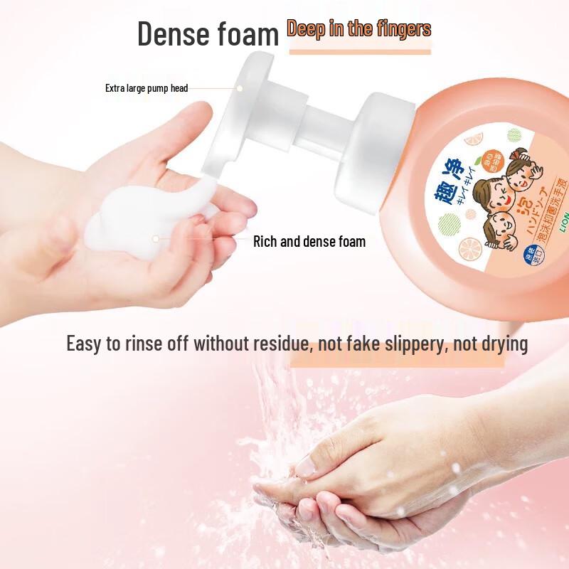 Lion QuJing Foaming Antibacterial Hand Wash