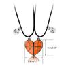 2Pieces Pendant Necklaces Basketball Shaped Pendant Necklaces Jewelry Alloy Material Birthday Gift for Women Men Girls