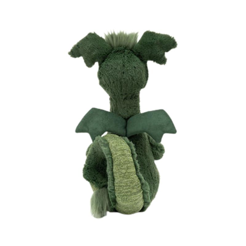 Jellycat Dinosaur Series Sparky Dragon Green Dolls Plush Doll 35cm Height