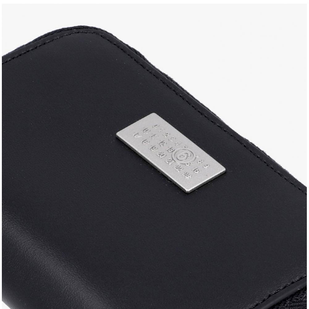 Maison Margiela Numbering Logo Metal Patch Card Wallet Sa5ui0031 P8873 T8013