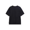 Li Ning T Shirts Men's Black Crew Neck Moderate AHST283-2