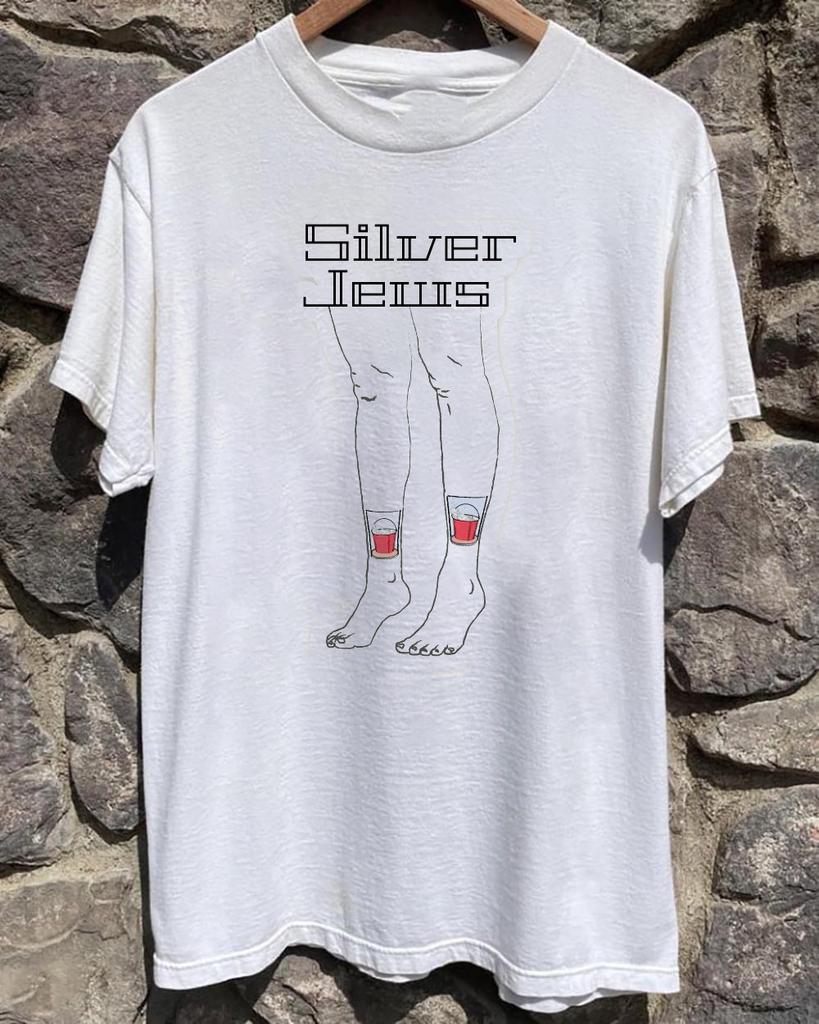Silver Jews Band Collection Cotton Tee Gift For Fan S To 5XL T Shirt Go133