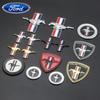 Autosticker Ford 1 stuk Auto Zijembleem Badge Stickers Kofferbak Decal voor Ford Mustang GT 350 370 500 Shelby Cobra Mondeo Focus 2 3 F-