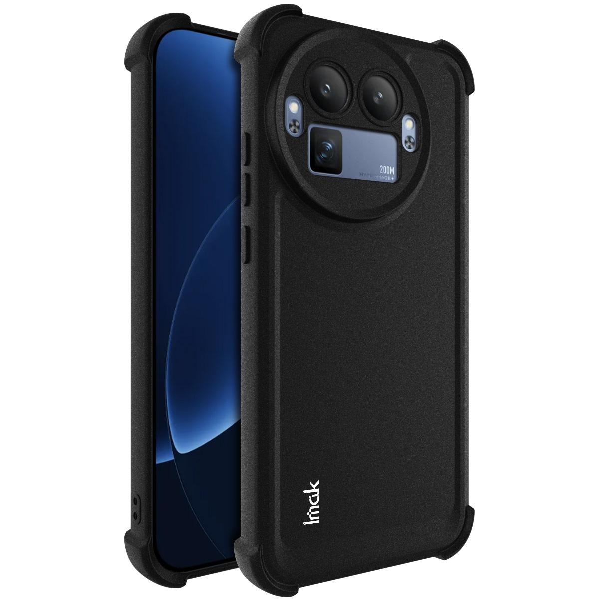 

Для телефону Realme GT8 Pro 5G Чохол IMAK Ударостійкий М який Чохол Realme GT8 Pro 5G чорний