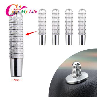 4pcs Car Modified Door Bolt Lock Pin Auto Doors Bolt for Mercedes Benz A B Class W176 12-15 CLA GLA C117 X156 2014 2015 ML