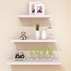 Versatile Engineered Wood Wall Shelf