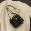 2025 Fashion New Secret Garden Camellia Quilted Chain Box Small Bag Women Mini Shoulder Crossbody Bag