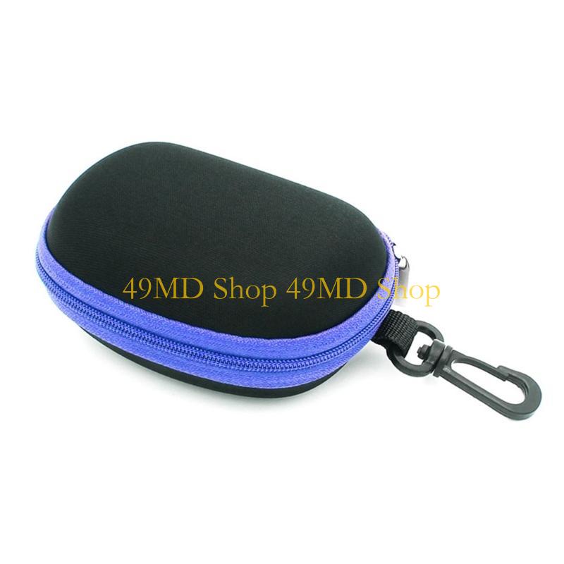

49MD Hardshells Sunglasses Case with Zippers Nearsightedness Glasses Storage Case for Office Workers and Travel