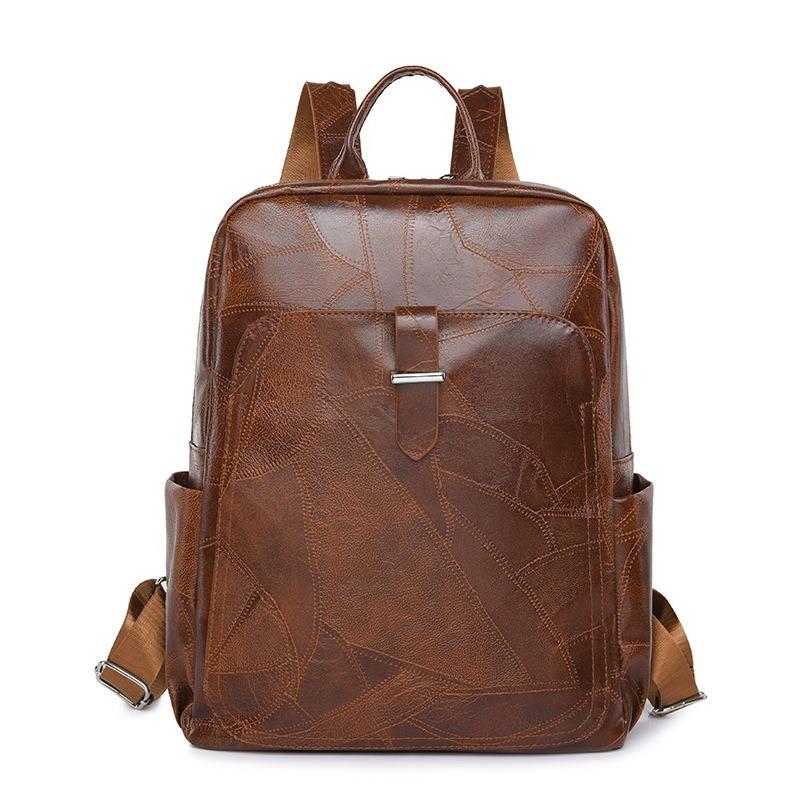 PU Soft Leather Large Capacity Commuting Women's Backpack
