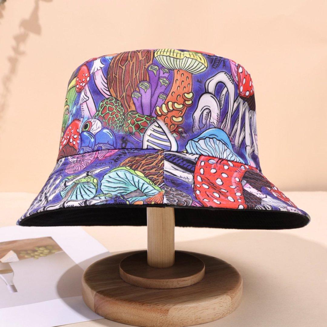 Basin Hat Cute Super Cute Panda Cartoon Sunshade Sunscreen Hat Summer Bucket Hat