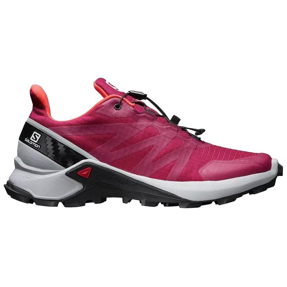 SALOMON Trail Running Shoes Women's Dark Red L40930400