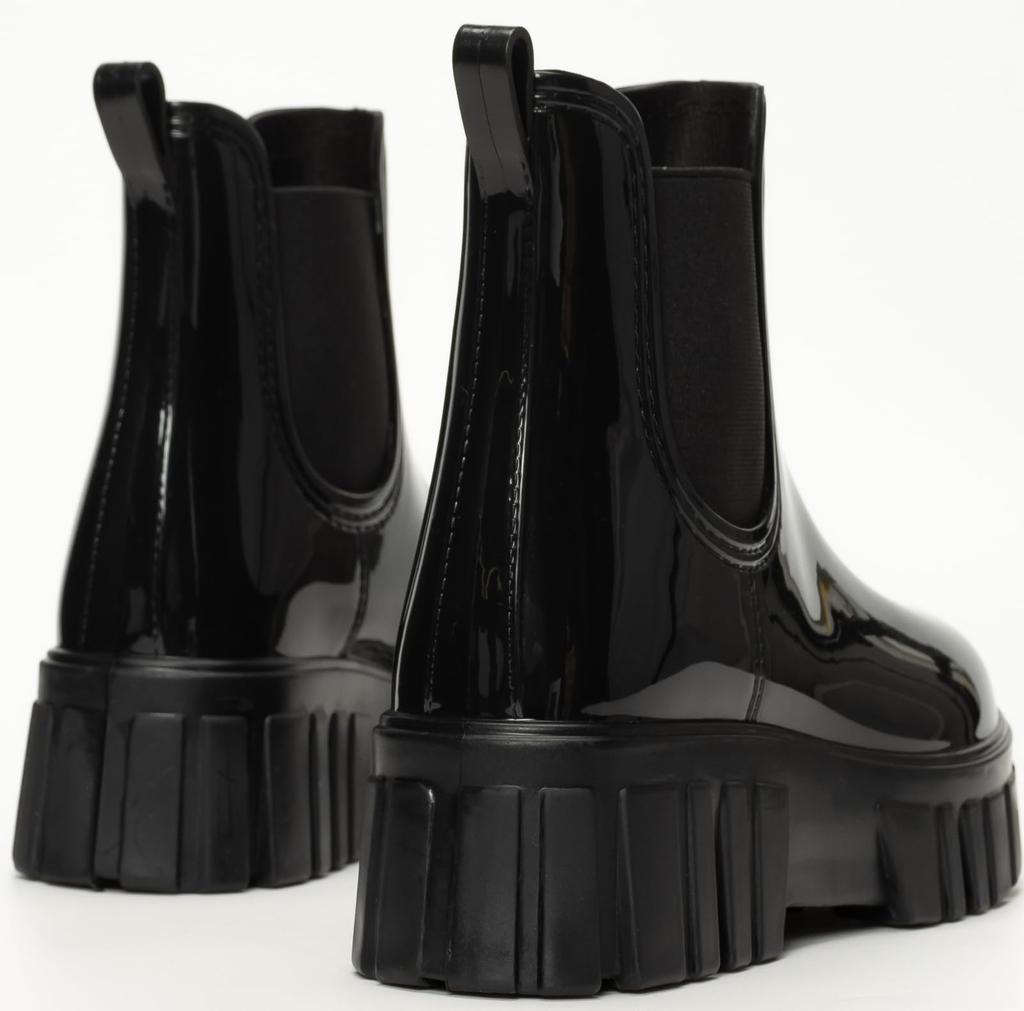 Shubeck Short Rain Size 39 Women's Boots, (24.5cm), Black, NXLIKRB-0005