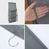 6 Pocket Hanging Handbag Organizer for Wardrobe Storage Bag Door Wall Sundry Shoe Bag with Hanger