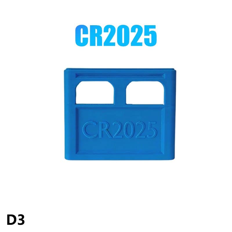 AAA/AA/9V/CR2032/CR2025 Batterie-Aufbewahrungsbox Stapelbarer Batterie-Organizer Dekorativer Batteriehalter, Aufbewahrungsbox für Zuhause, Büro