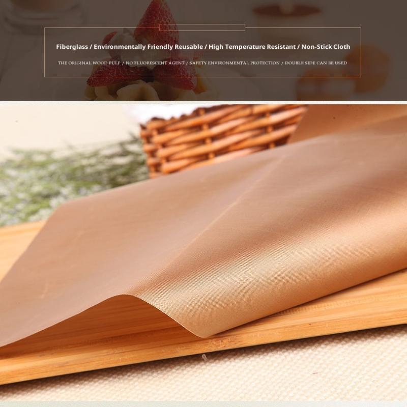 Reusable Resistant Baking Sheets Oil-Proof Paper Cloth Oven Pad Non-Stick Baking Mat Kitchen And Heat Transfer Tool
