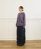 Tansanmageunesyum Juyoung X Carbonated Cotton Wide Star Stud Pants (Navy)
