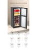 Dongzhi Compact Energy-Saving Two-Compartment Mini Fridge for Dorms & Rentals