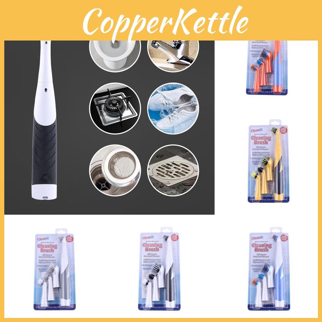 Super Cleaning Scrubber Electric Brush House Help Kitchen Bathroom 4 1 In