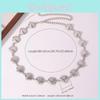 Bohemian Metal Waist Chain With Geometric Lines For Summer Resort Wear