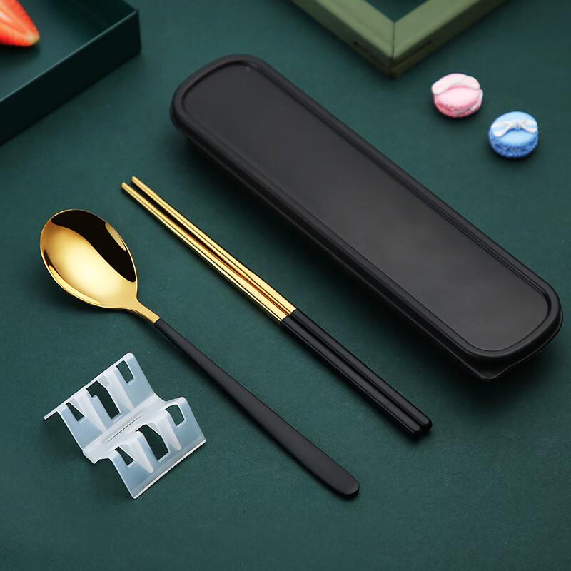 Portable 3-Piece Stainless Steel Cutlery Set