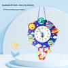 Kids' DIY Felt Wall Clock Craft Kit