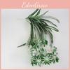 Faux Chlorophytum Comosum Wall Plant With Silk Leaves For Bedroom Decor And Indoor Plant Display