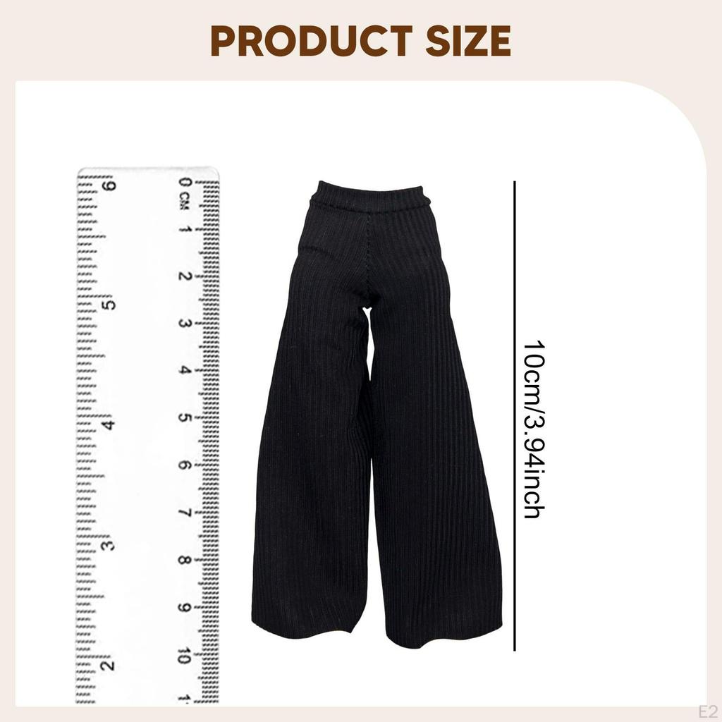 1: Figure Pants Doll Costume Accessories Cloth Roles Playing Decoration Gift Stylish Mini Trousers