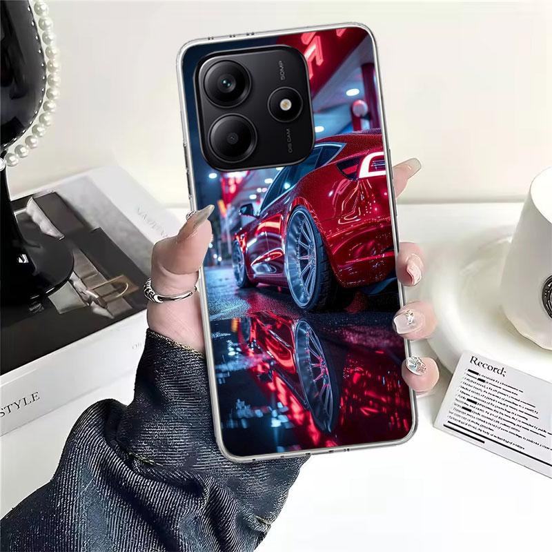 Electric Car M-Model S 3 Soft Phone Case For Xiaomi Redmi Note 15 14 14S 13 12 Pro Plus 12S 11 11S 11E 10 10S 11T 5G Fundas Coqu