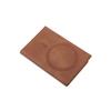 3 Fold Magnet Wallet with 6 Card Slots PU Leather Phone Protective Case Bracket Lightweight Portable