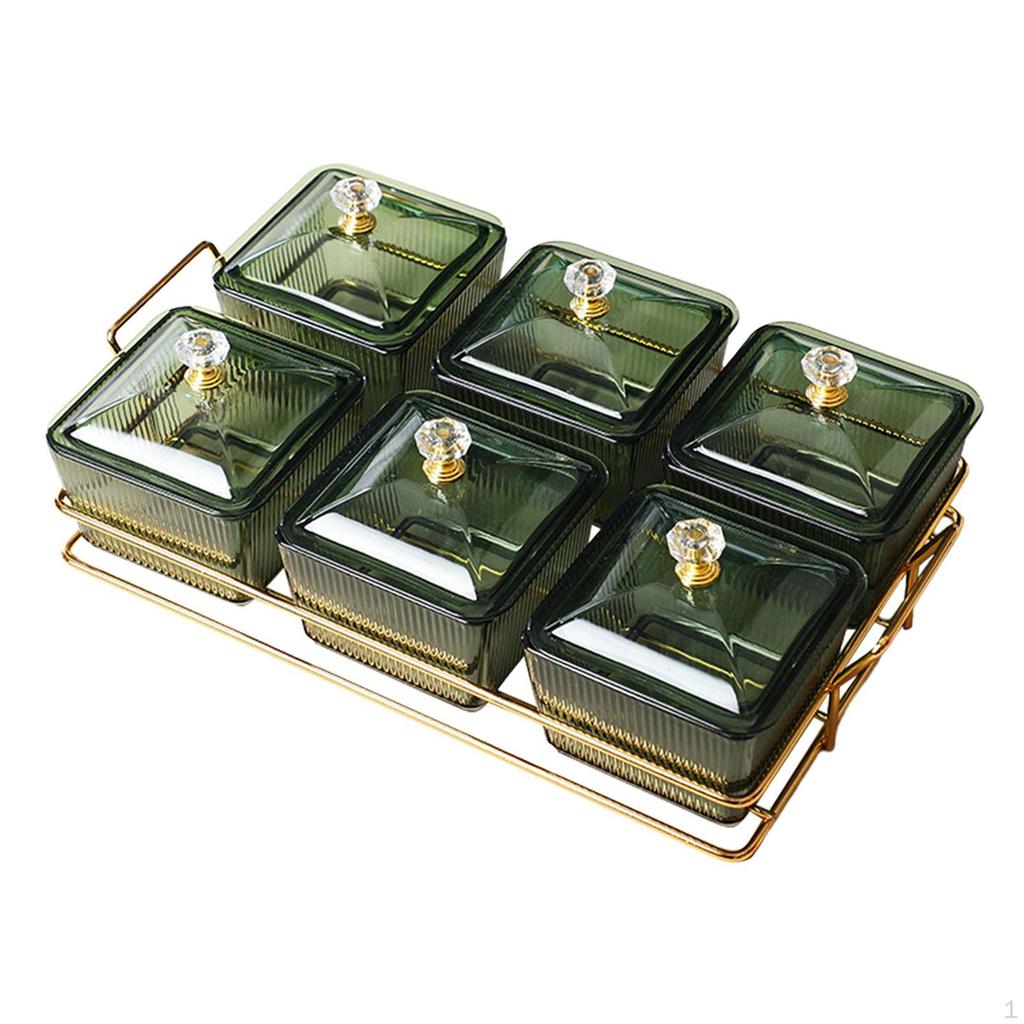 And Nut Serving Tray with Elegant Cover