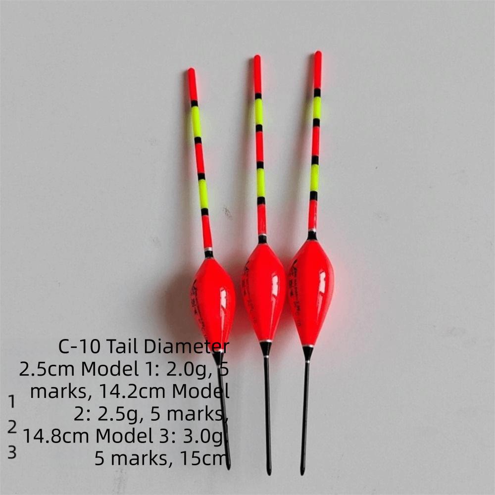 5pcs Freshwater Floaters Fishing Floats Shrimp Grouper Design Ice Fishing Accessory Ice Fishing