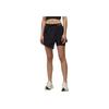 Y-3 Solid Color Elastic Waist Five-Point Casual Shorts Women Shorts Black IR6253