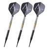DYNASTY BLACK LINE Coated EDDIE2 2BA Darts Edward Shoji Foulkes Model A-FLOW [53] Set,