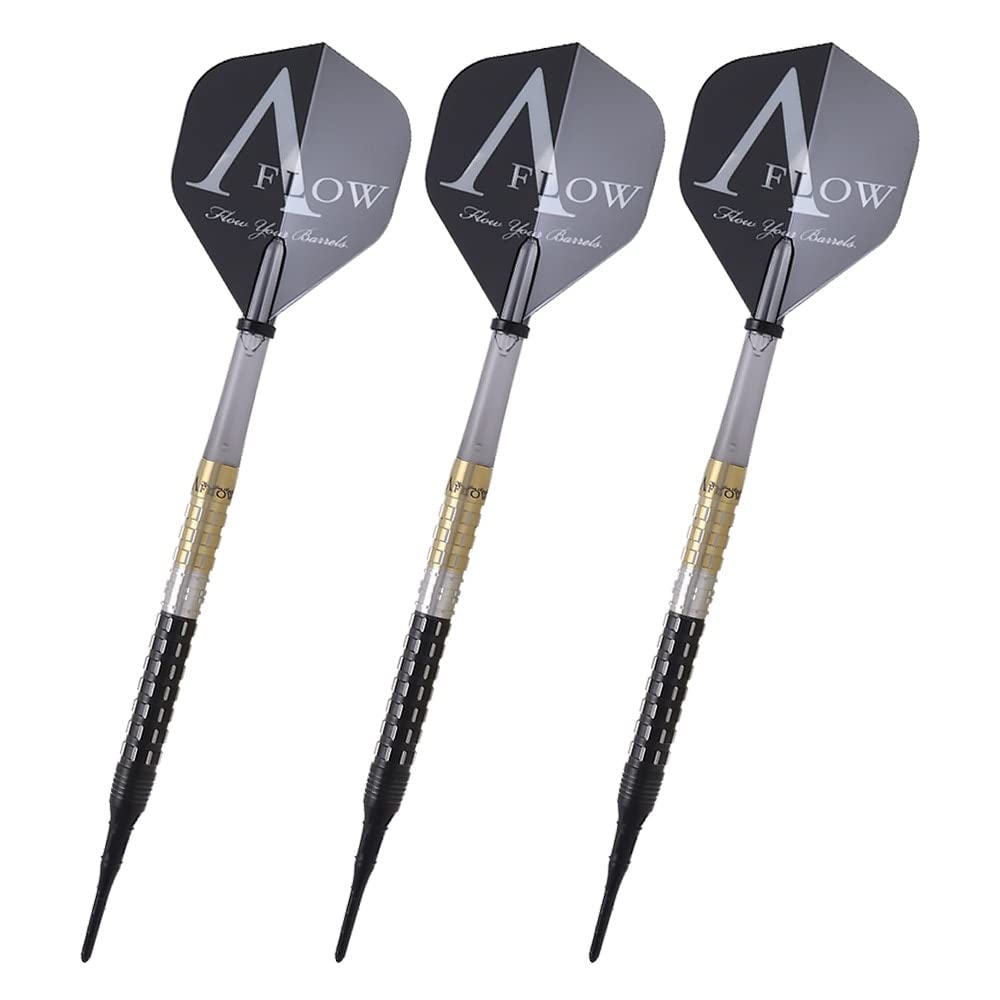 DYNASTY BLACK LINE Coated EDDIE2 2BA Darts Edward Shoji Foulkes Model A-FLOW [53] Set,