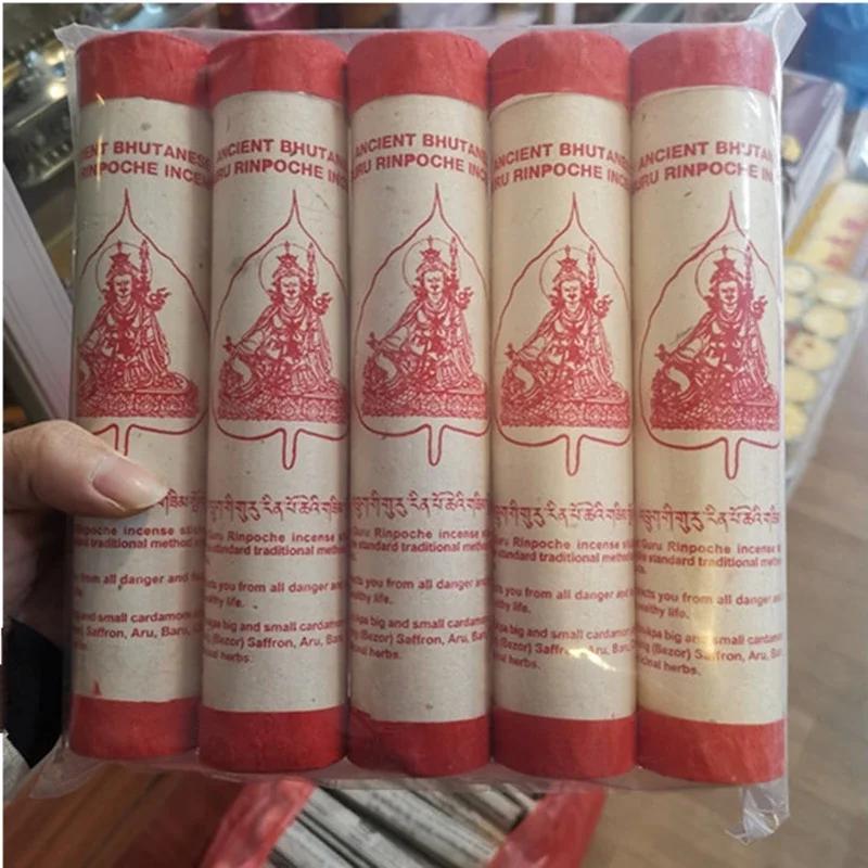 

30pcs/ Box Bhutan Natural Tibetan Incense Handmade Ancient Incense DIY Home for Buddha Incense Yoga Incense Uplifting Spirit Style 6-1 Boxed