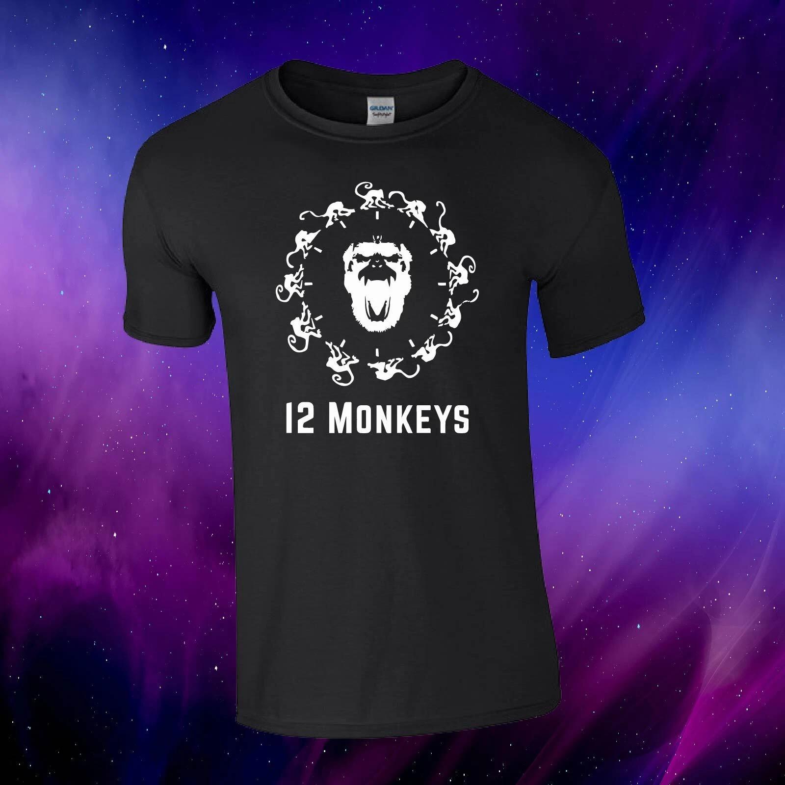 12 Monkeys Movie/Tv Series Inspired Kids/Adults Top T-shirt 2XL