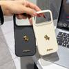 Modische Pony-Leder-Streifen-Hülle Für iphone 17 Air 16 15 14 13 12 Pro Max 17 Pro stoßfeste Schutzhülle Stoßfeste Abdeckung