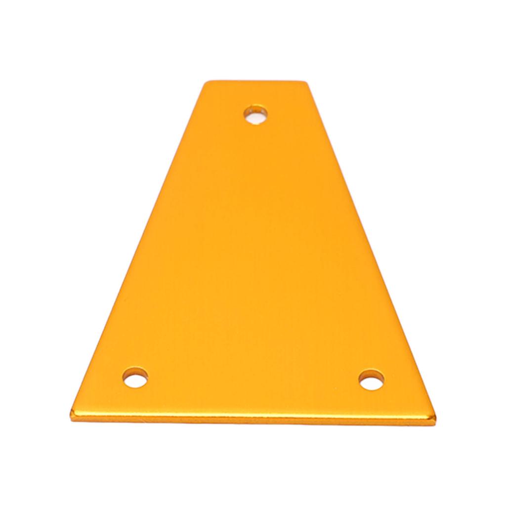 Guitar Truss Rod Cover Plate 3 Hole Metal Iron Electric Guitars Parts Accessories Golden