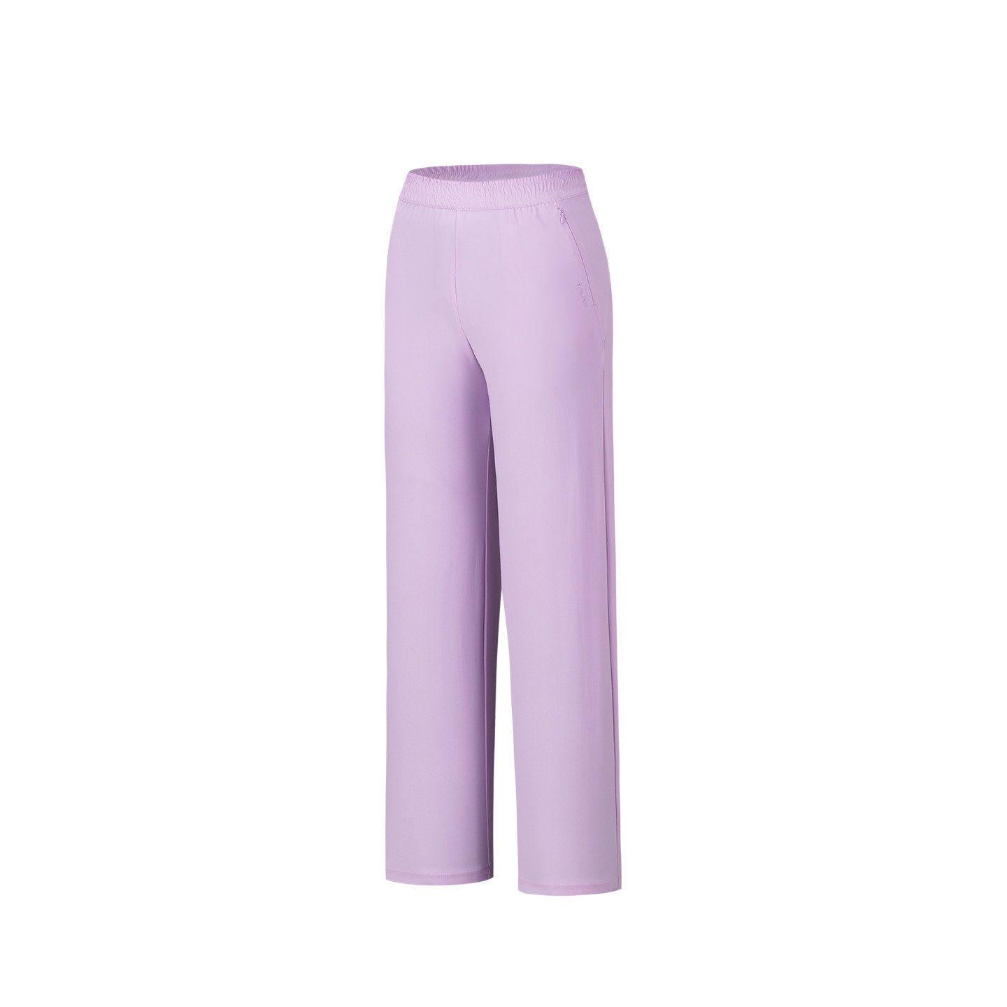 Anta Straight Leg Breathable Casual Loose Knit Sports Pants Women bottoms 162627328-3 S