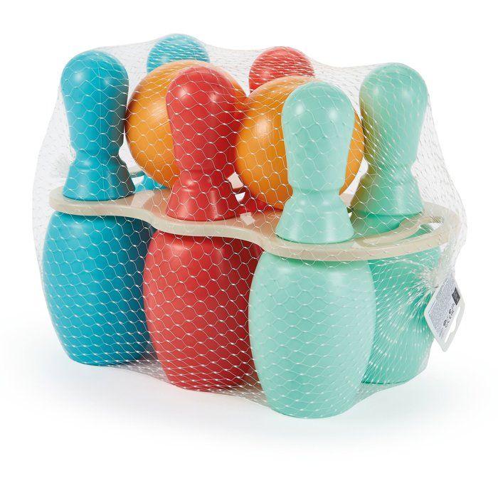Jeu de quilles Bowling 30 cm - ECOIFFIER - Pour bébé des 18 mois - Intérieur - Fabrication française