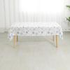 Christmas Style Disposable Tablecloths Winter Festival Tablecloth Snowflake Elk Christmas Party Tablecloth Christmas decorations