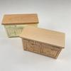 Unfinished Wooden Dollhouses Cabinet Miniature Furniture Model For DIY Crafting And Display