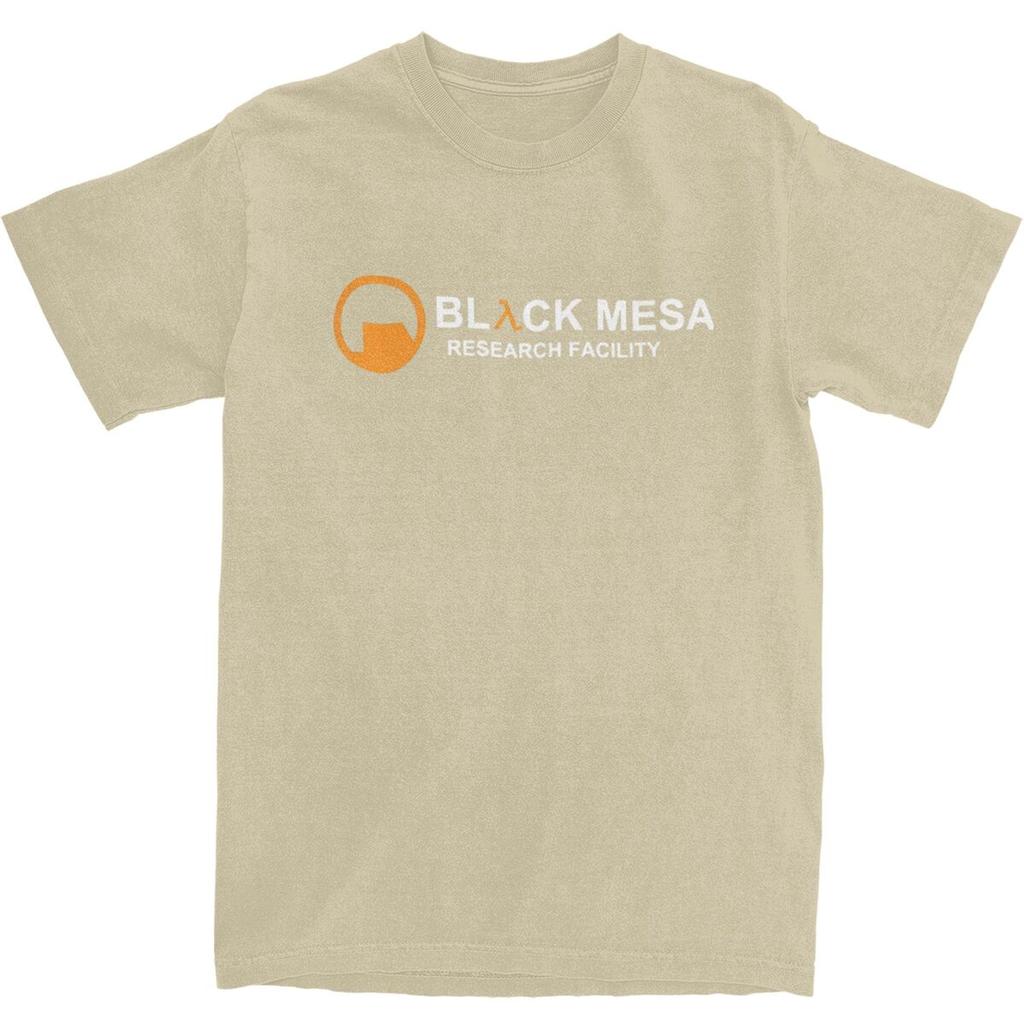 Men T-Shirt BLACK MESA Videogames Halfs Lifes T Shirts Fashion Summer Tee Shirt Vintage Pattern Cotton Tops Gift Idea