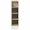 Vidaxl Dolna Szafka Sonoma Oak 20X44,5X81,5 Cm Drewno Klejone