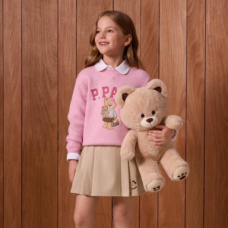 PawinPaw Kids' Cartoon Bear Pullover Sweater