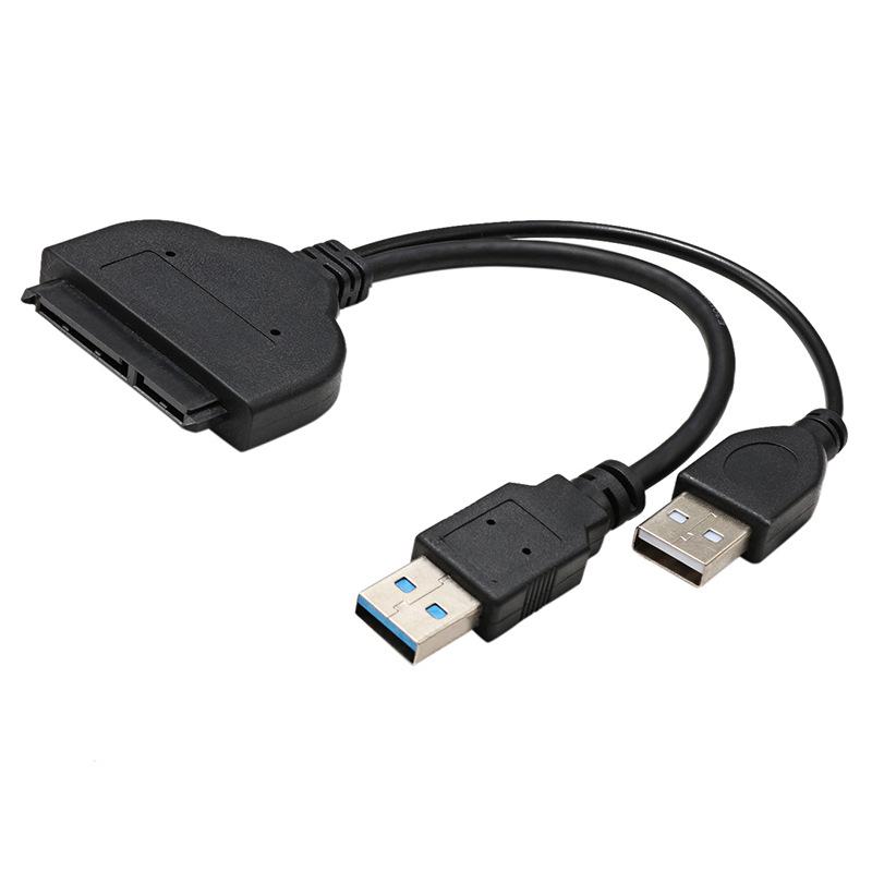 USB 3.0 to SATA Cable for 2.5-inch External Hard Drive with Power Supply