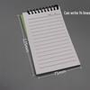 Portable A7 Spiral Notebook: Softcover for Notes, Drafts, Exercises & Meetings